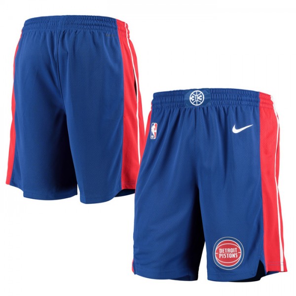 Detroit Pistons NBA Shorts Nike 2022-23 Icon Edition Swingman - Herren